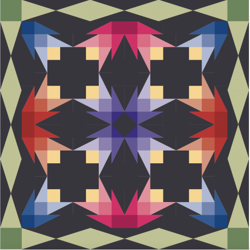 Karla's Cactus Flower Quilt Tutorial image